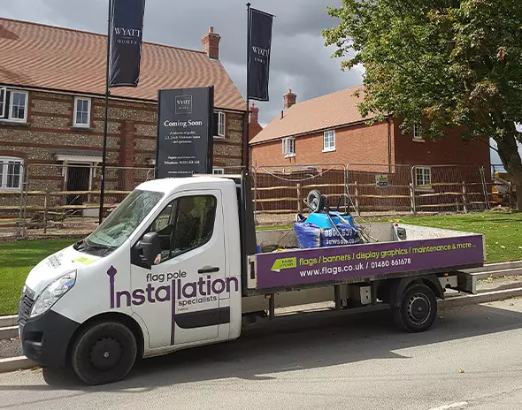 Flagpole Installation