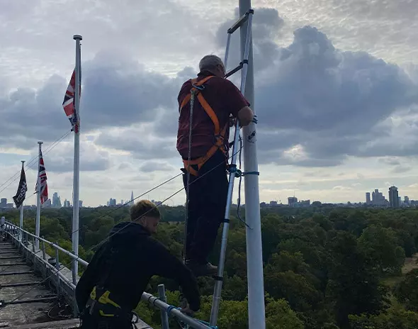 Flagpole Maintenance