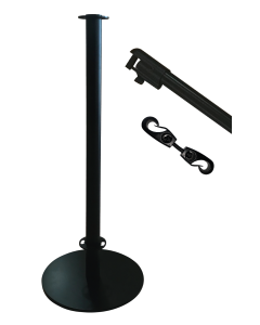 Black Café Banner Hardware