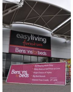 Bensons For Beds Freestanding Banner A Frame