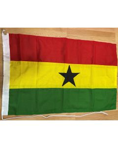 Ghana Sewn Flag