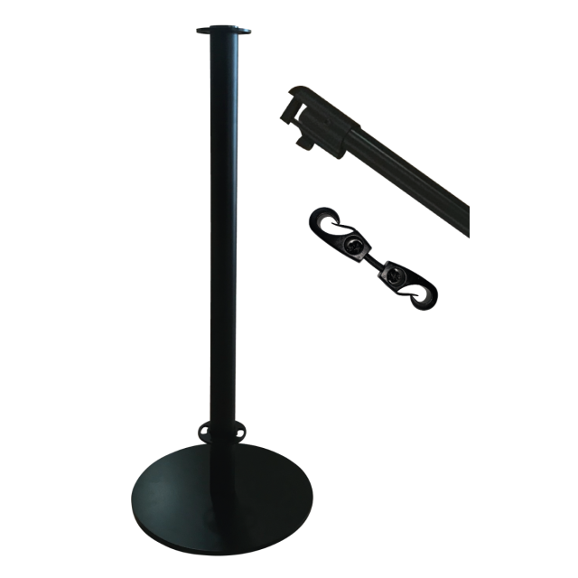 Black Café Banner Hardware