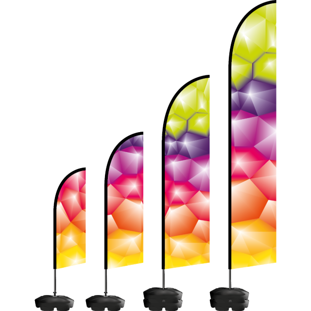 Greggs Budget Feather Flags