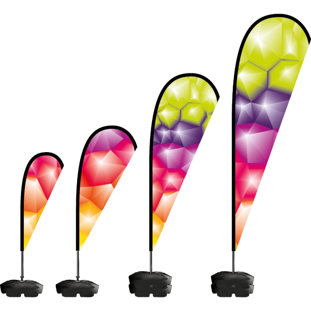 Budget Teardrop Flag Range