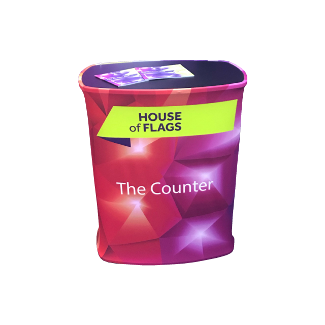 Fabric Tension Counter Printed Cover