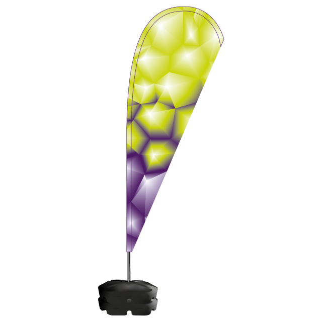 Thermaglaze Double Sided Teardrop Flag