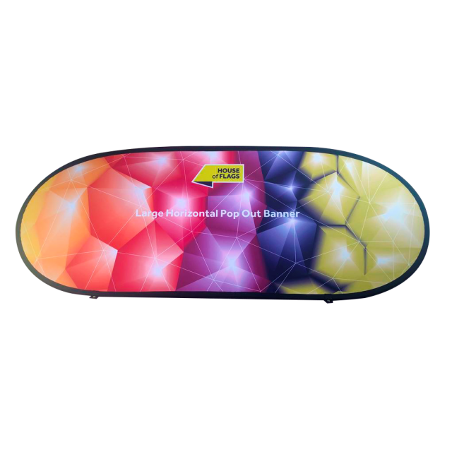 Highland Spring Horizontal Outdoor Pop Out Banner