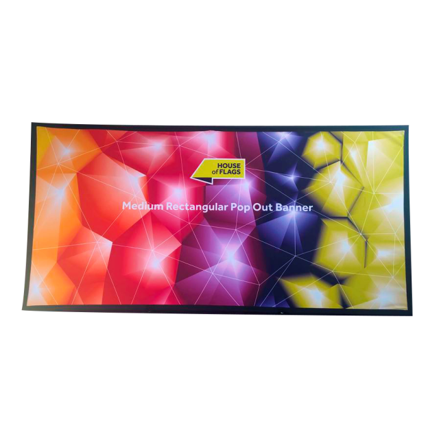 Bike Hire Rectangular Outdoor Pop Out Banner