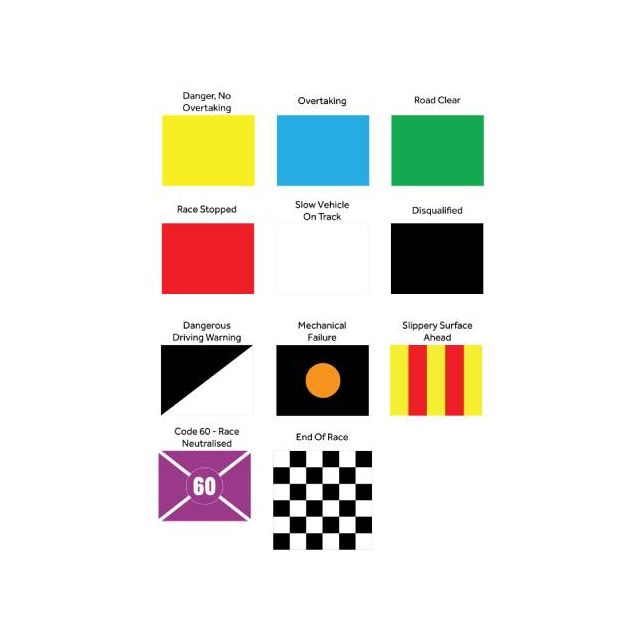 Race Marshall Flags