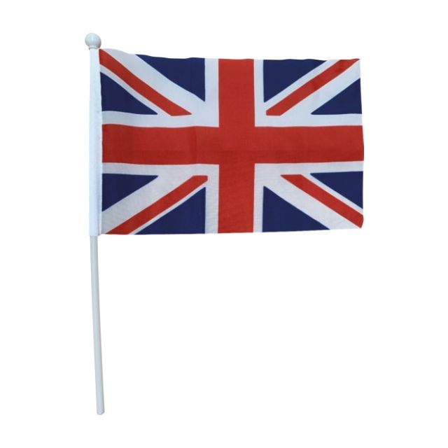Union Jack 68D Polyester Handwaver