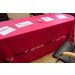 Pink Exhibition Table Cloth