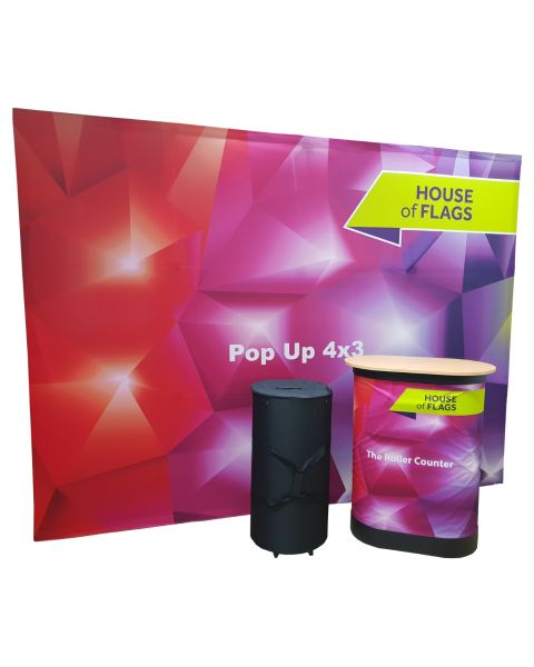 Fabric Pop Up Display Stands