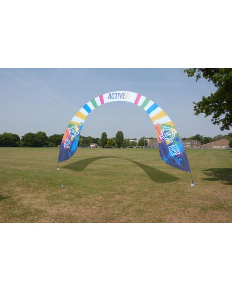 Race Arch Printed