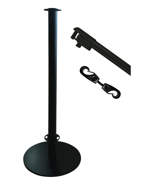 Black Café Banner Hardware