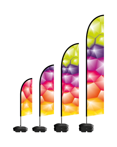 Greggs Budget Feather Flags