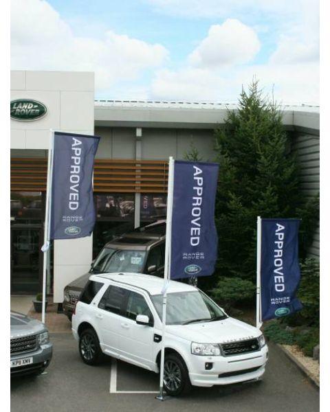 Forecourt Flagpoles