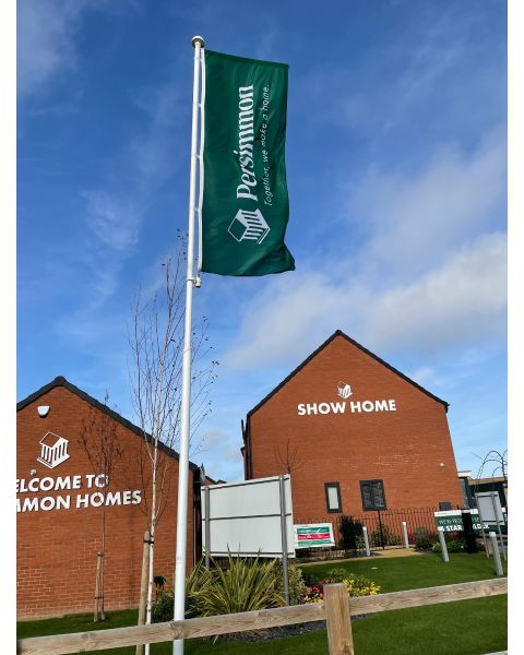 Persimmon Aluminium Flagpoles