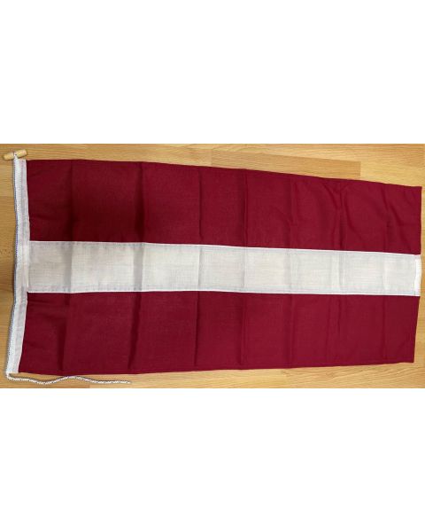 Latvia Sewn Flag