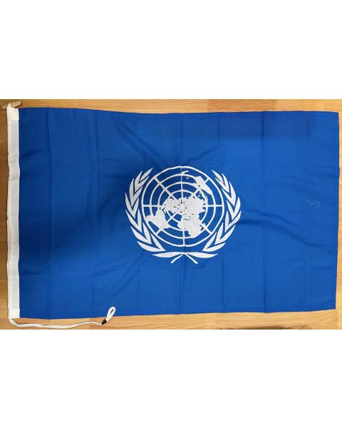 United Nations Sewn Flag