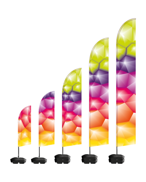 4Squares Standard Feather Flag