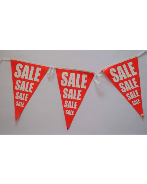 25m Triangular Sale Bunting