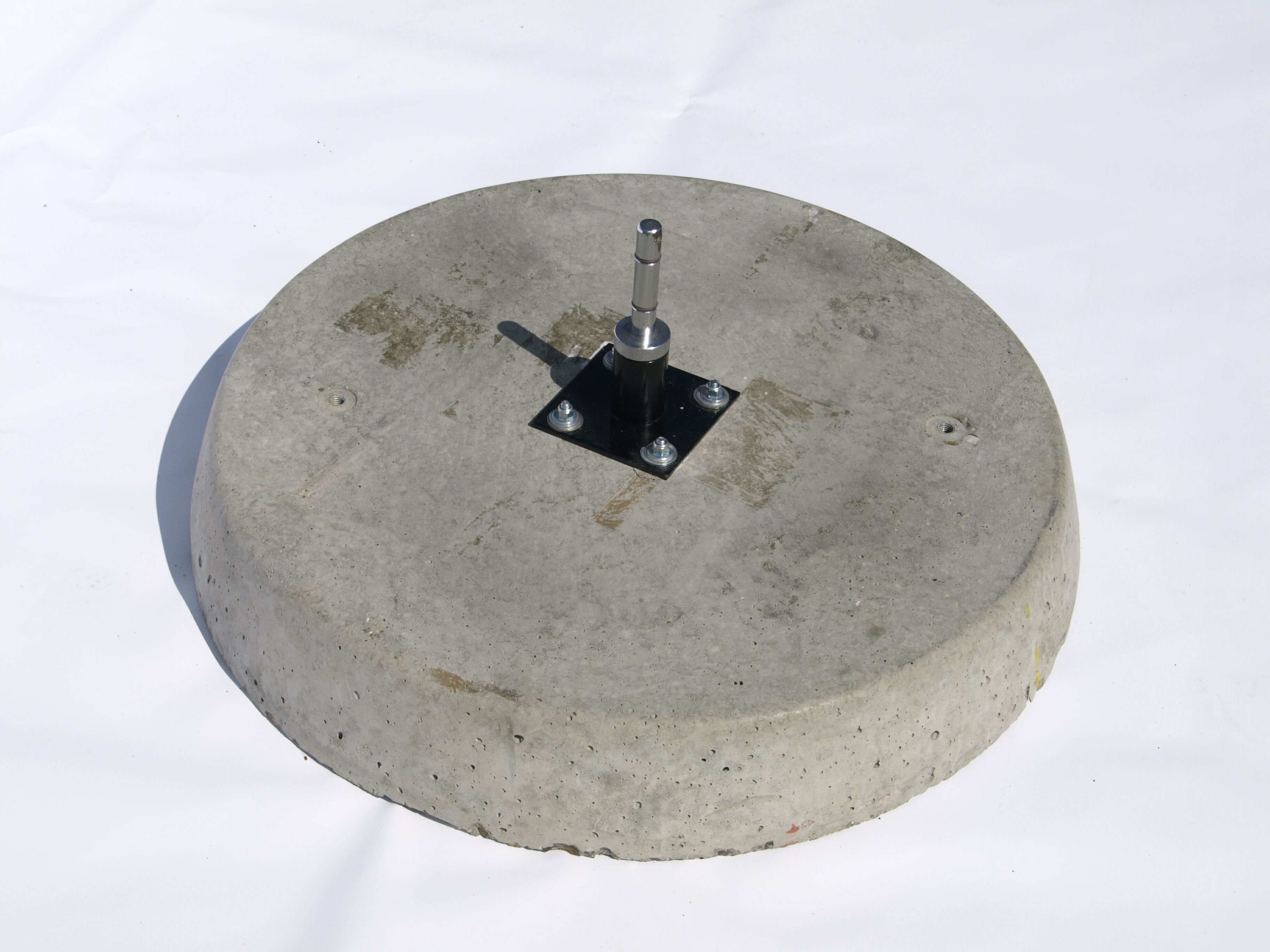 concreate feather flag base