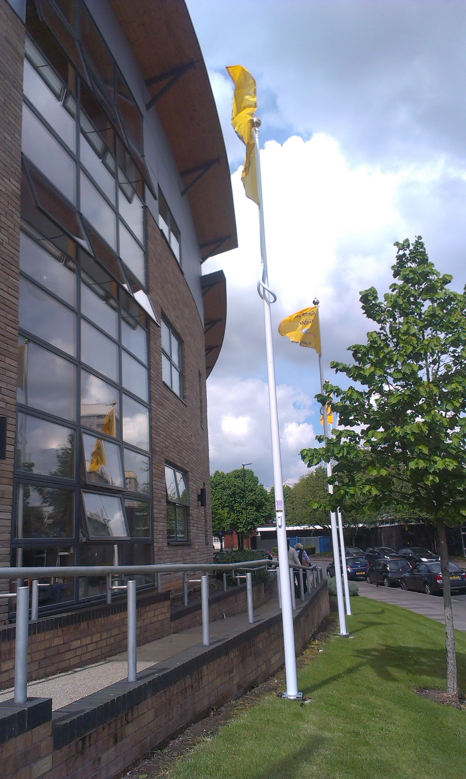 flagpole installation