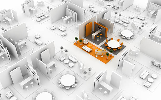 Trade show budget, a hand ticking boxes on a checklist.