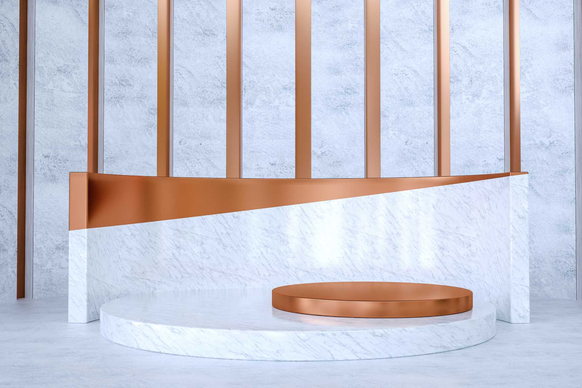 christmas retail campaign; an exhibition stand for products