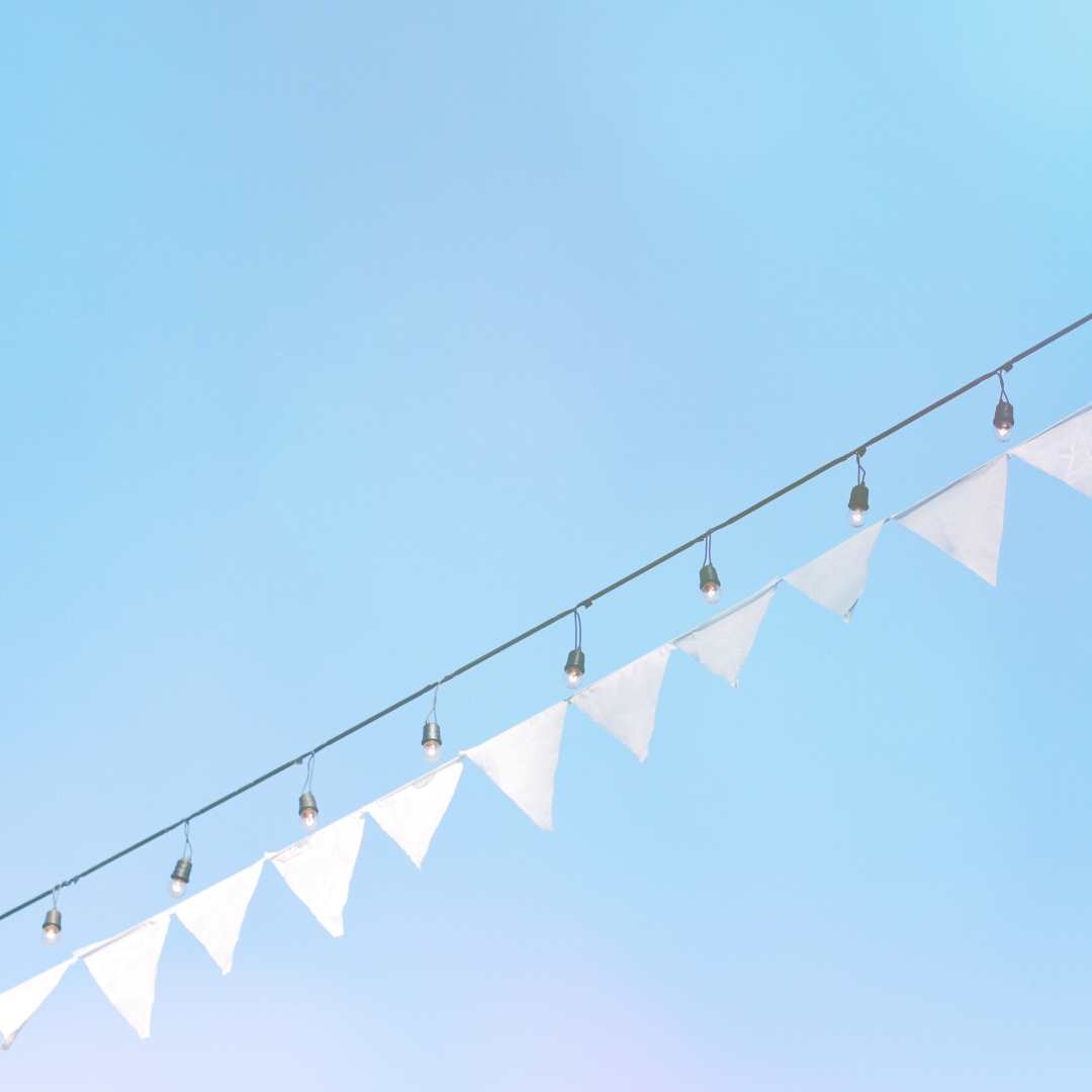 marketing strategies, white bunting