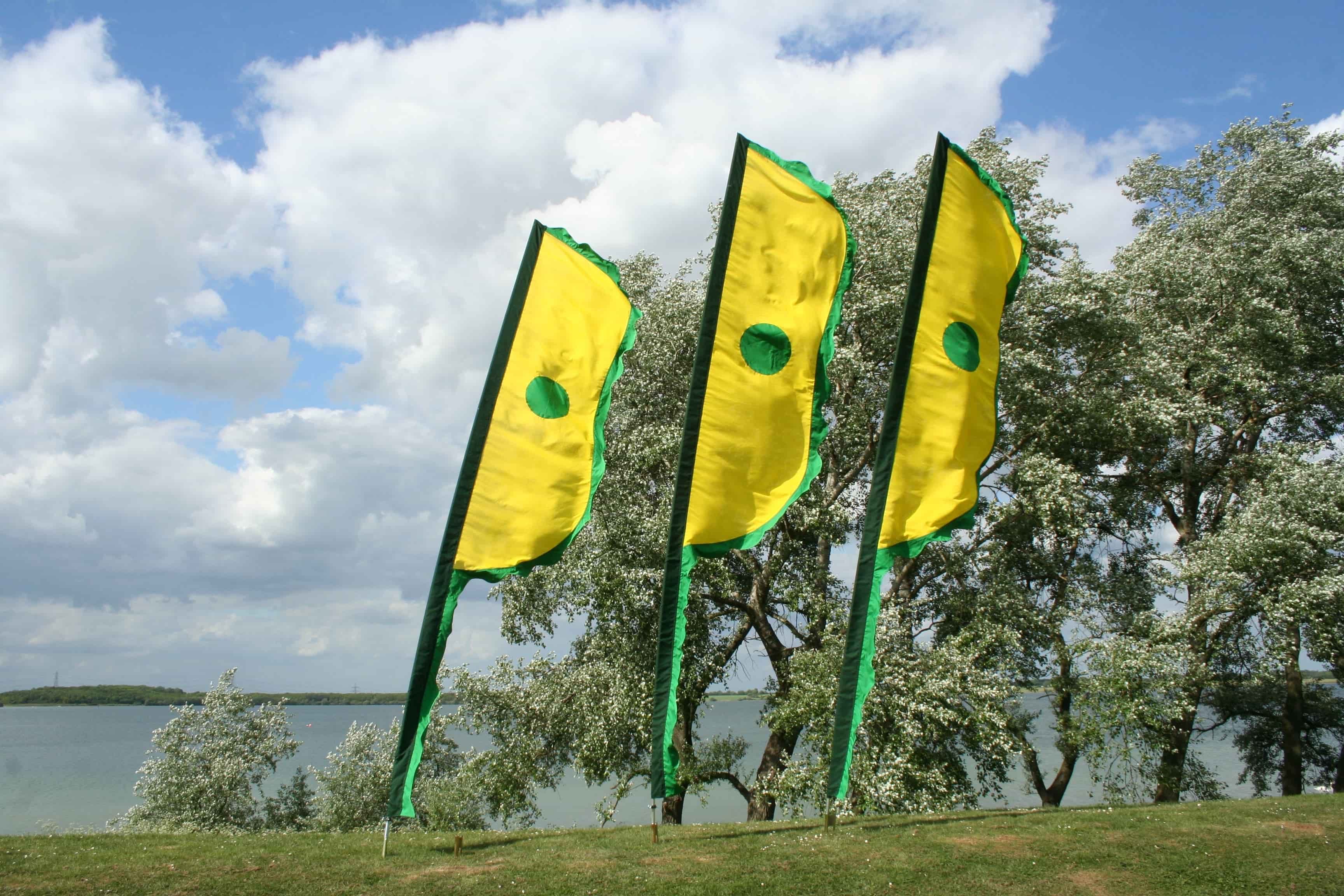 best flags; three festival flags