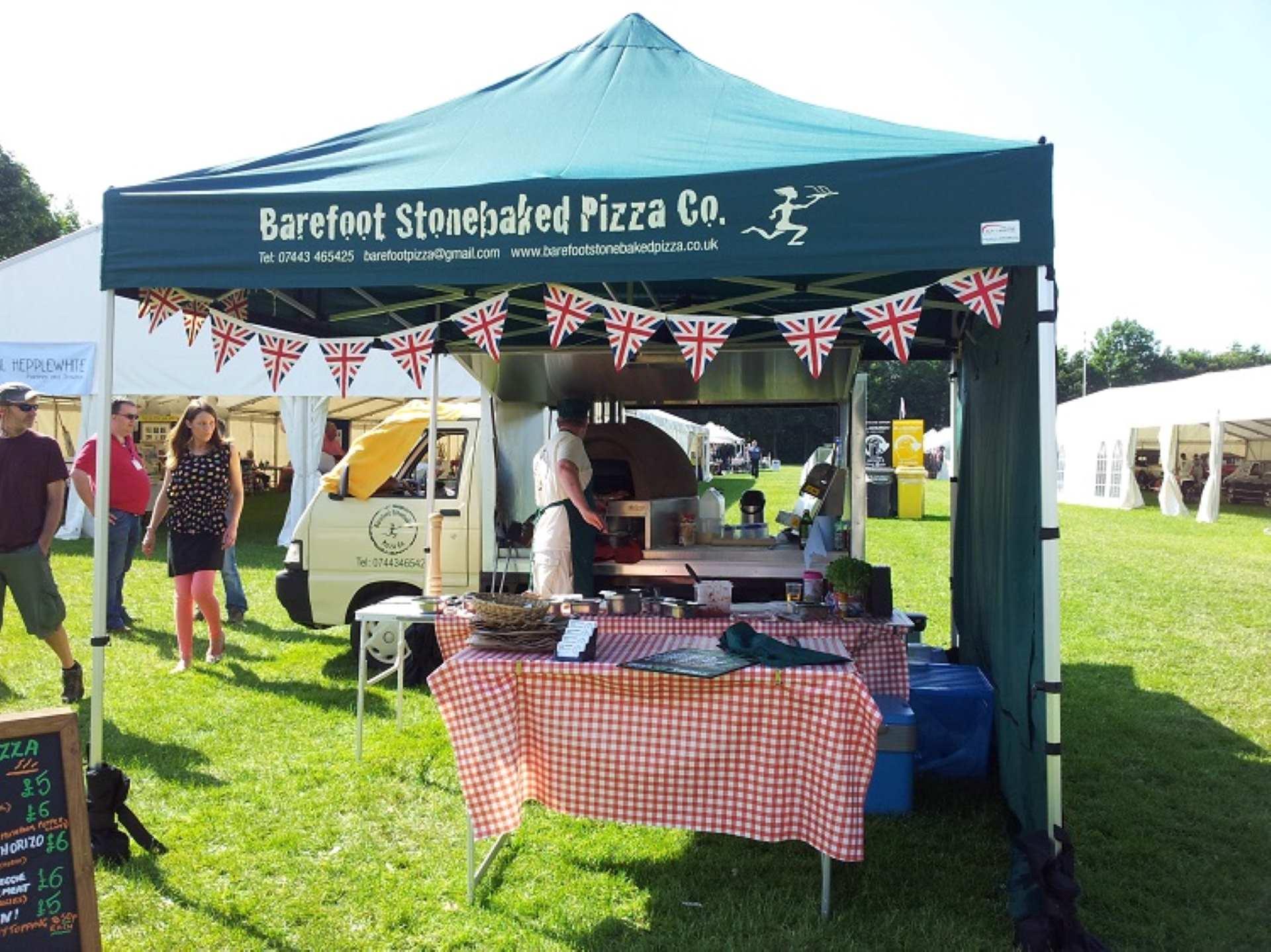 pop-up gazebos, the right placement and size can help in ensuring you draw more attention