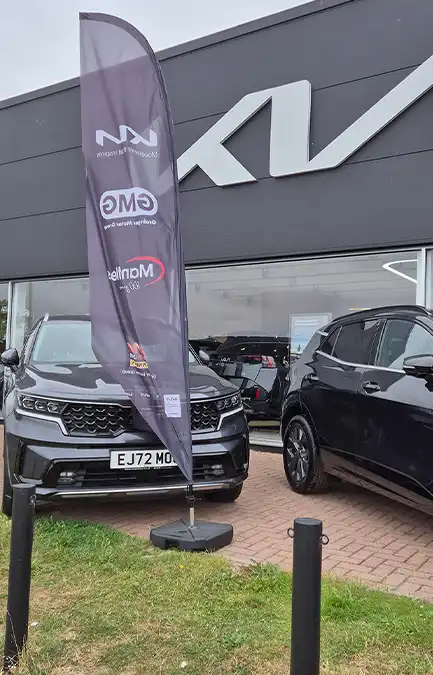 Automotive Feather Flags