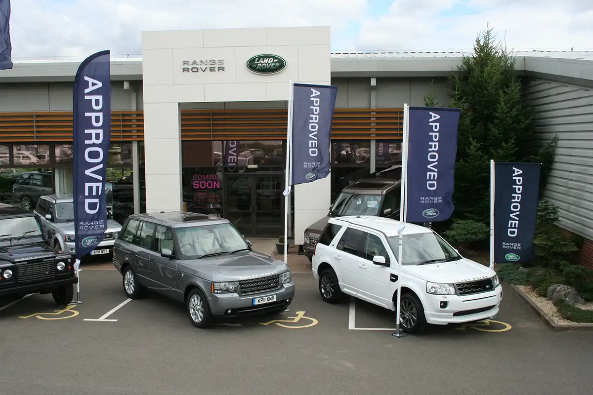 Automotive Forecourt Flagpoles