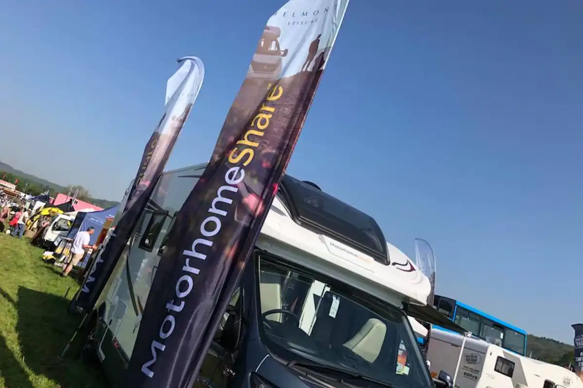 Caravan Park Feather Flags