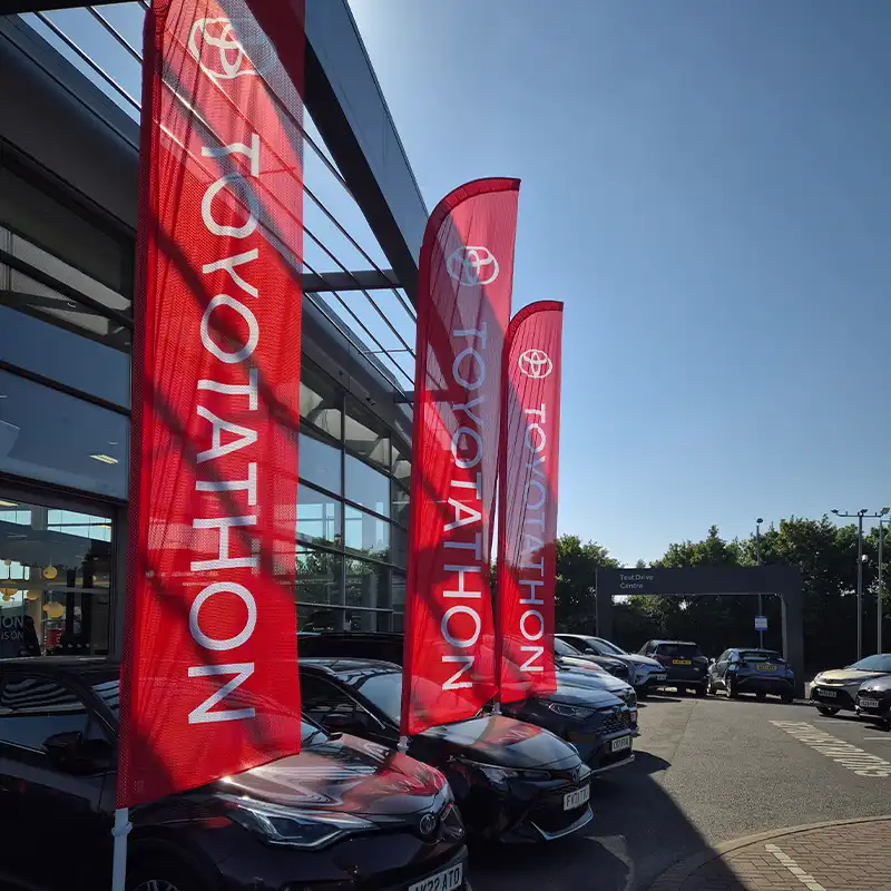 Custom Feather Flags