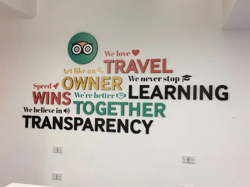 Cut Out Lettering Signs