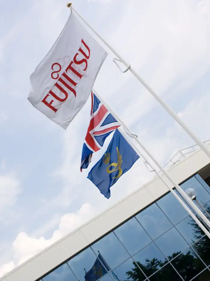 ECO Knitted Polyester Custom Flags