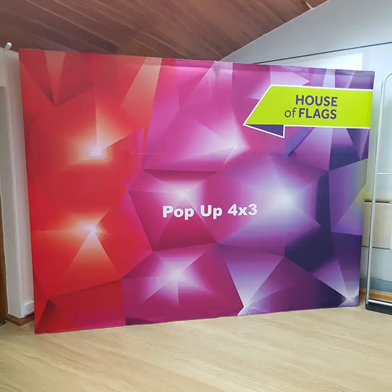 Fabric Pop Up Display Stands