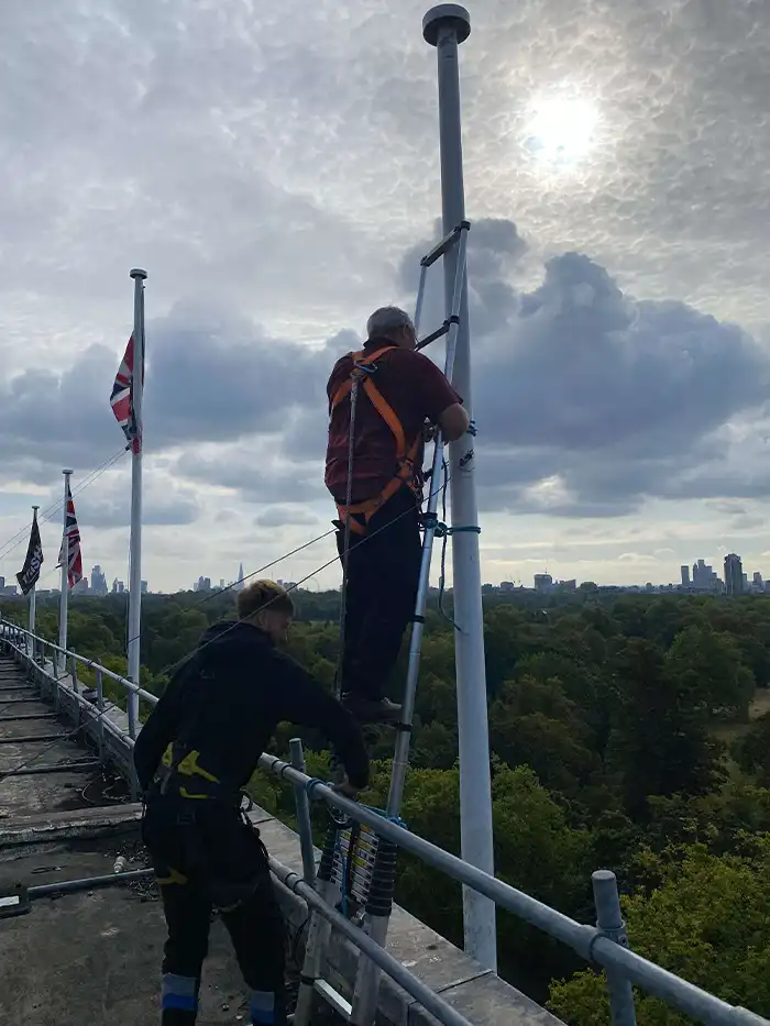 Flagpole Installation
