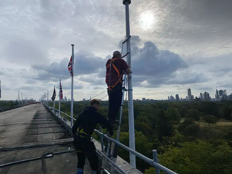 Flagpole Maintenance