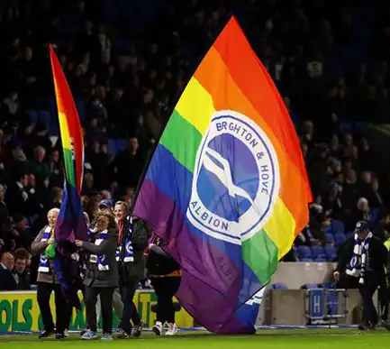 Brighton & Hove Albion Team Pride Flag