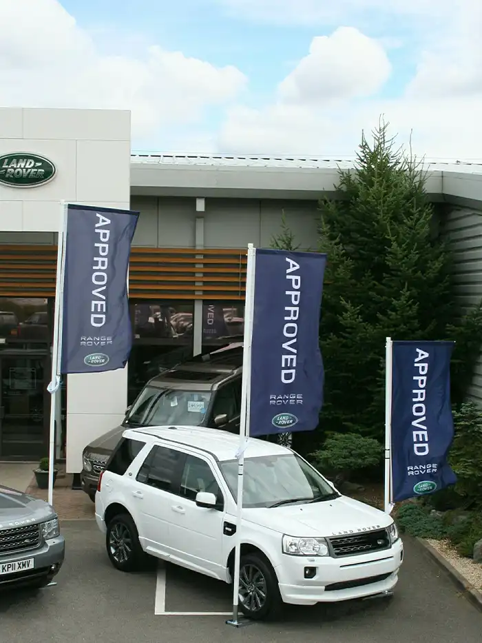 Forecourt Flagpoles