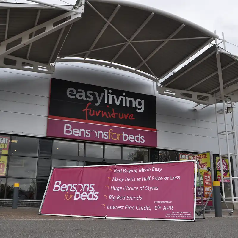 Freestanding Banner A Frames