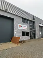 Hitachi Dibond Fascia Sign