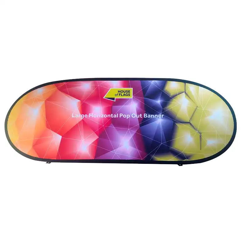 Horizontal Outdoor Pop Out Banners