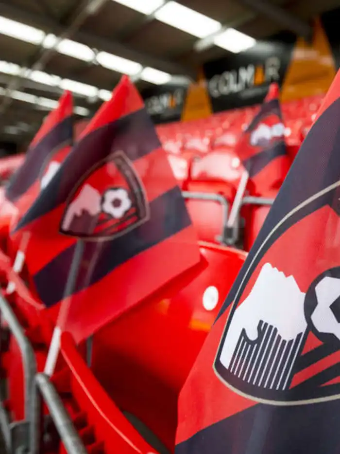 Knitted Handwaving Flags