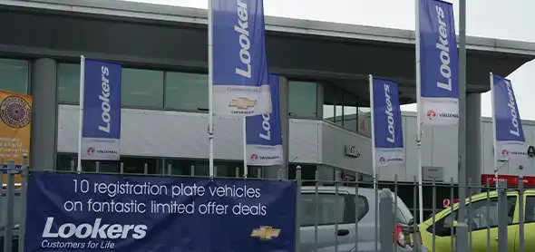 Automotive Feather Flag