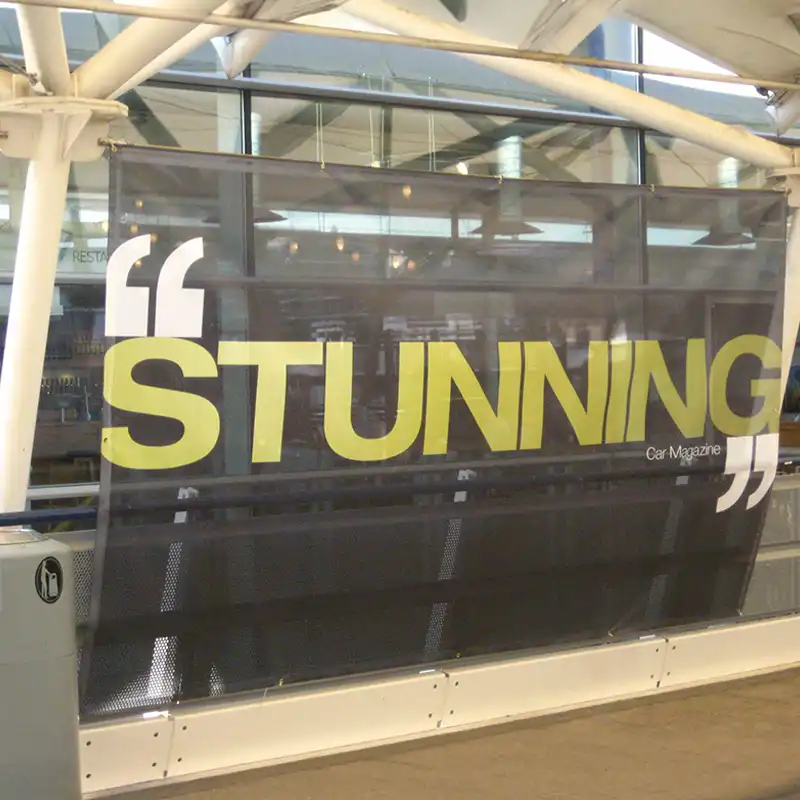 Printed PVC Mesh Banners