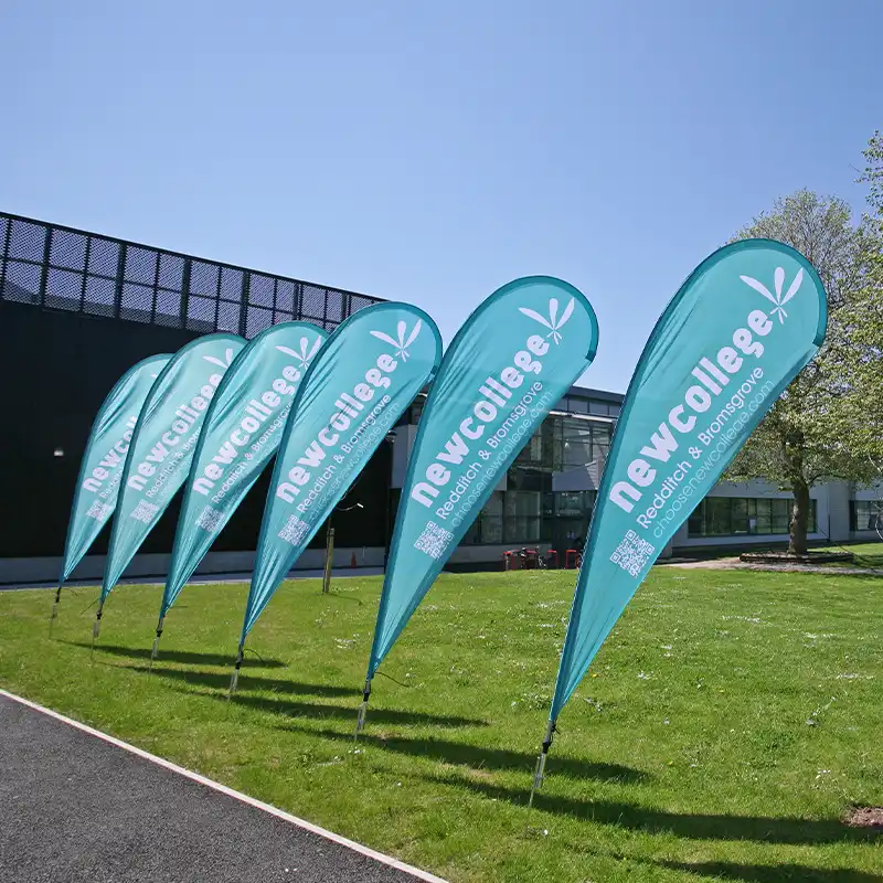 Teardrop Feather Flags